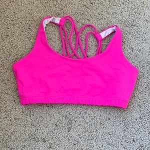 Sadhana Neon Pink Sports Bra